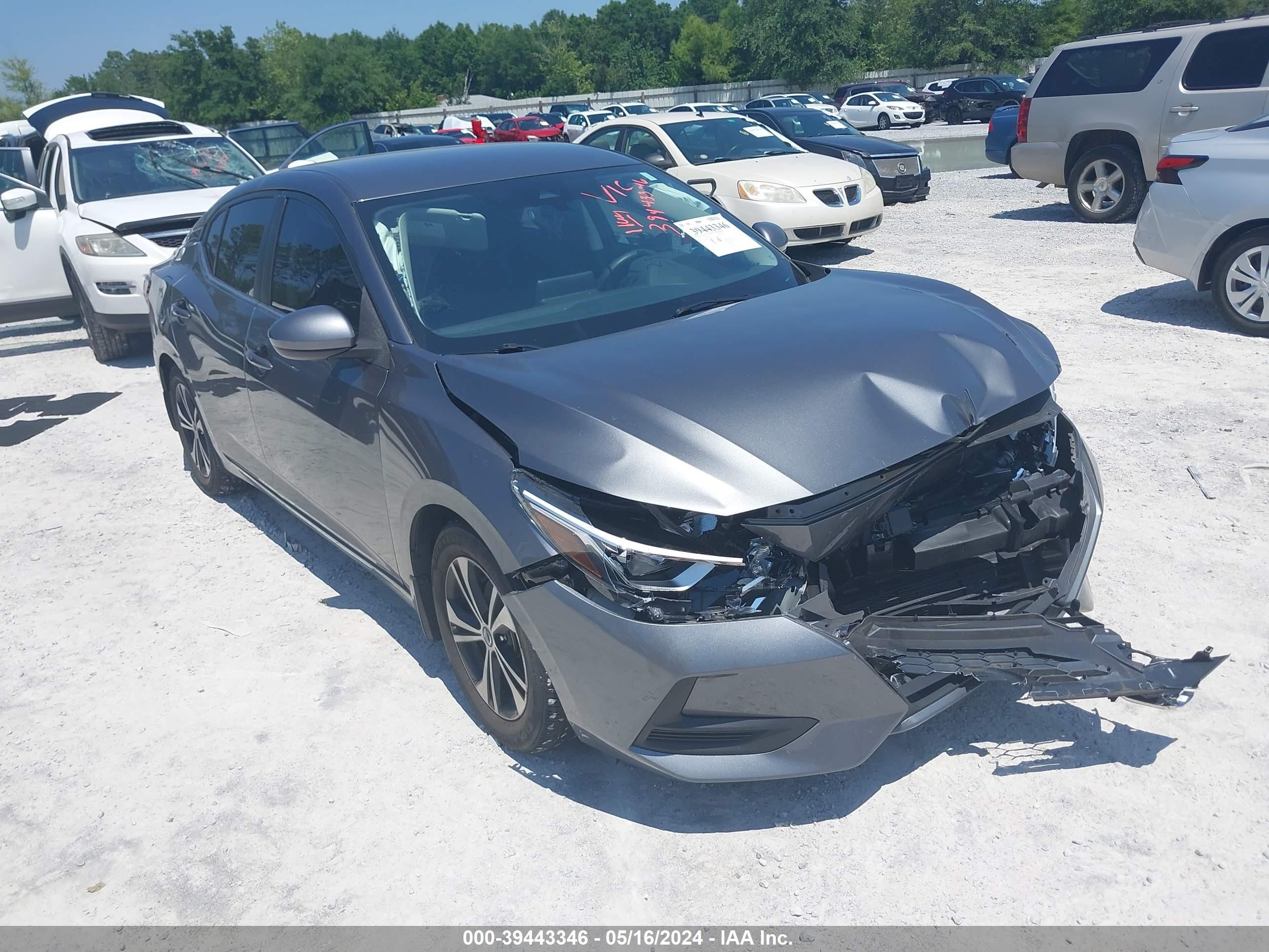 nissan sentra 2022 3n1ab8cv2ny208742