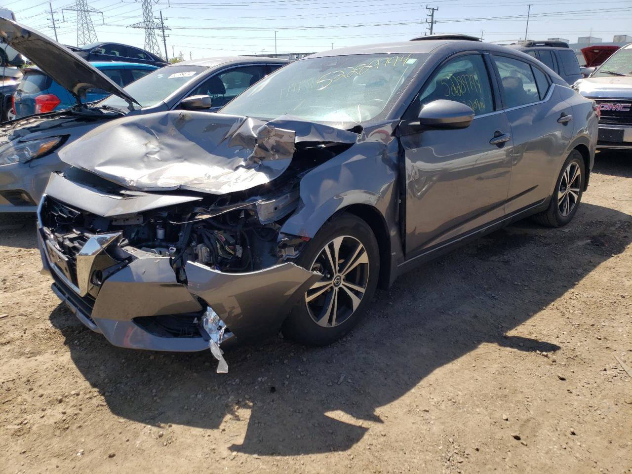 nissan sentra 2022 3n1ab8cv2ny269427