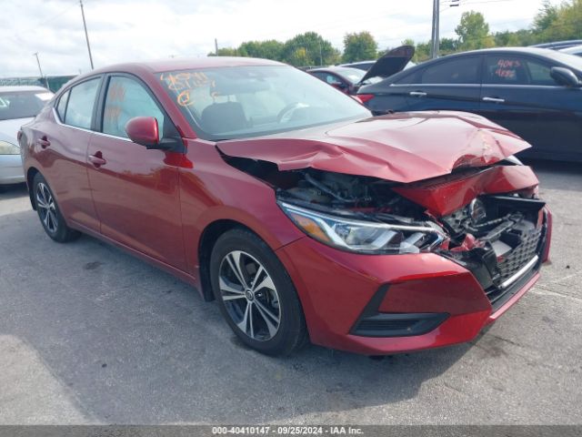 nissan sentra 2022 3n1ab8cv2ny291217