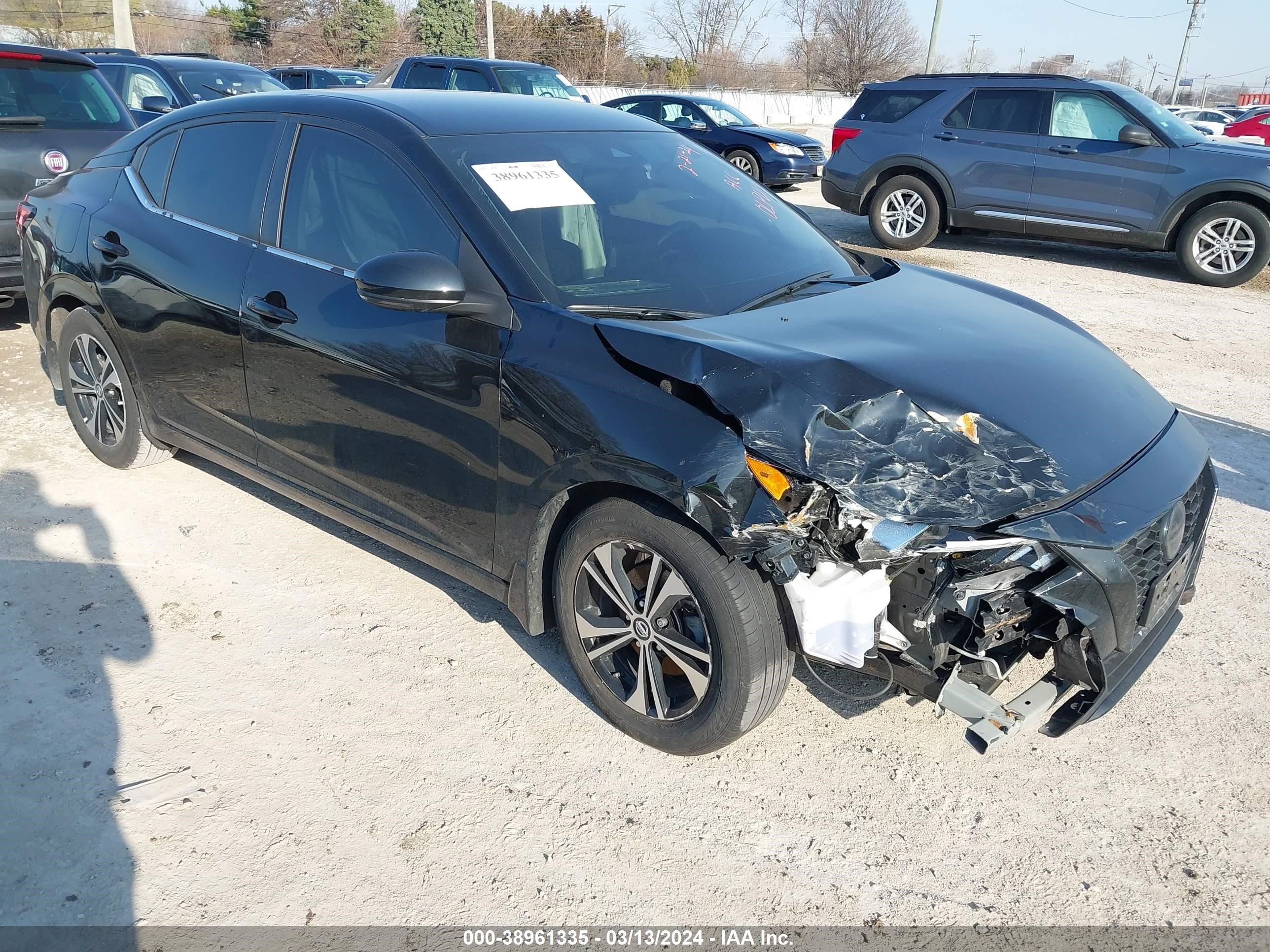 nissan sentra 2022 3n1ab8cv2ny292416