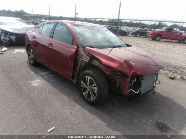 nissan sentra 2023 3n1ab8cv2py227522