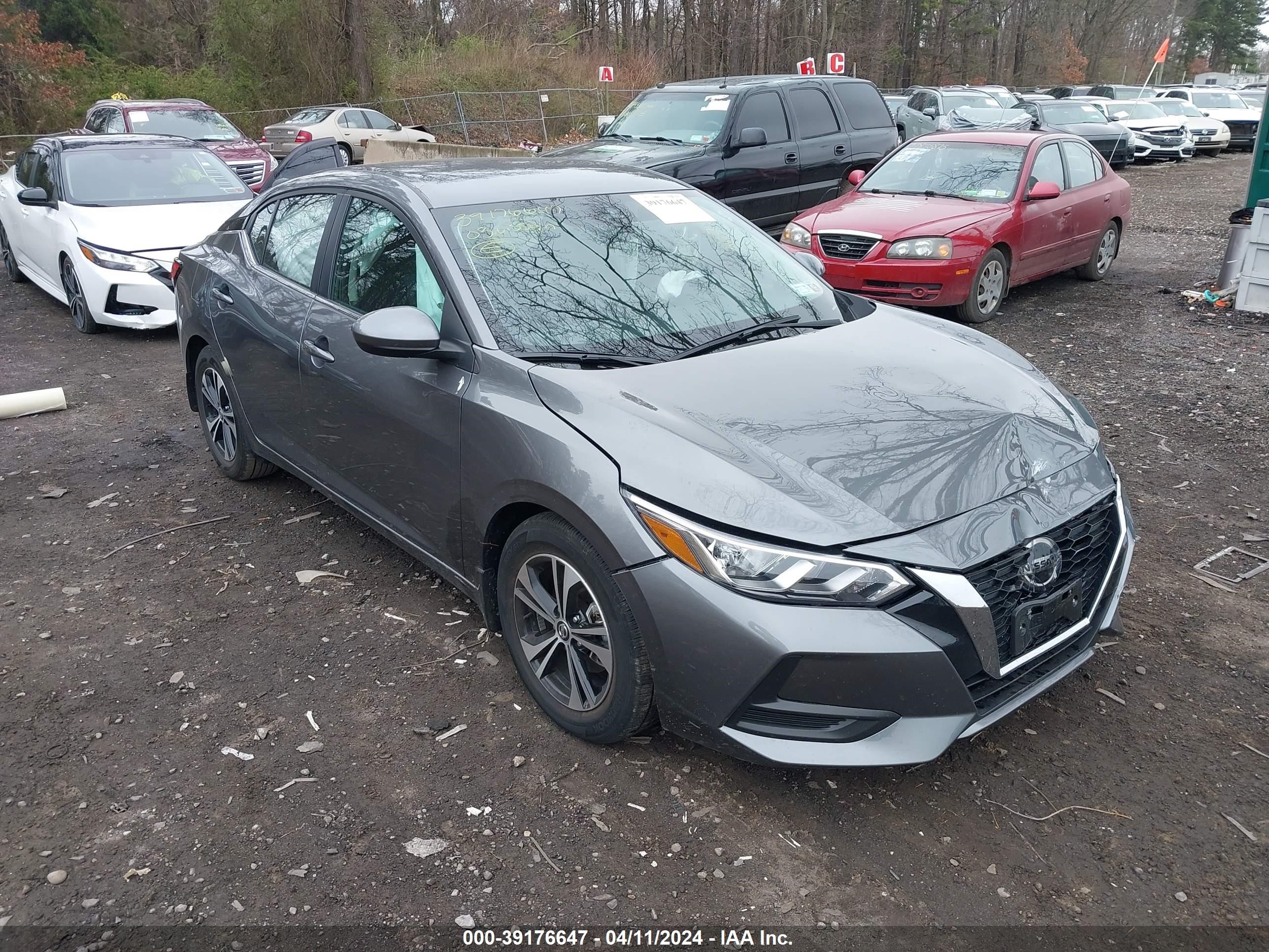 nissan sentra 2023 3n1ab8cv2py320461