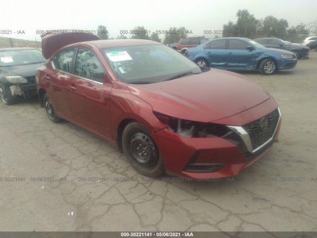 nissan sentra 2021 3n1ab8cv3my221790