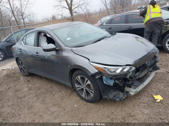 nissan sentra 2021 3n1ab8cv3my238508