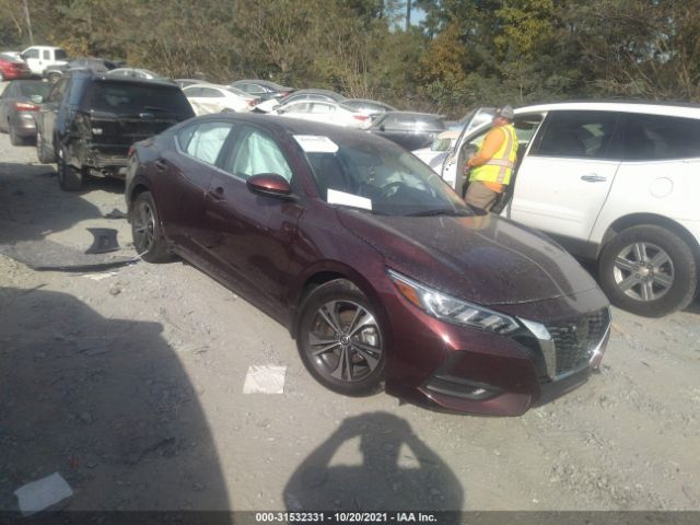 nissan sentra 2021 3n1ab8cv3my247905