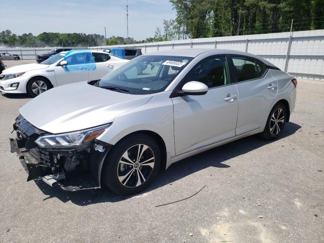 nissan sentra sv 2022 3n1ab8cv3ny231169