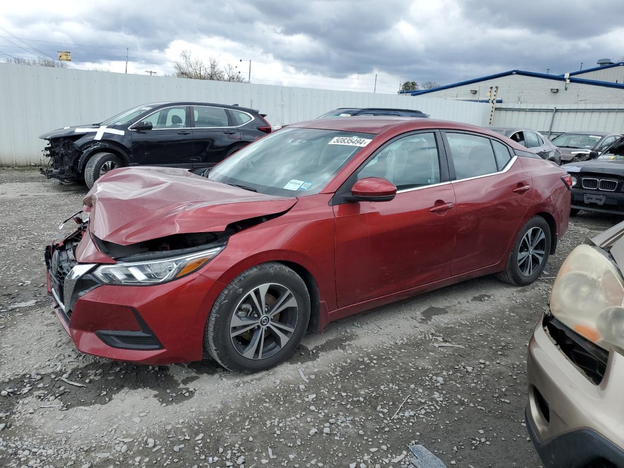 nissan sentra 2020 3n1ab8cv4ly205659