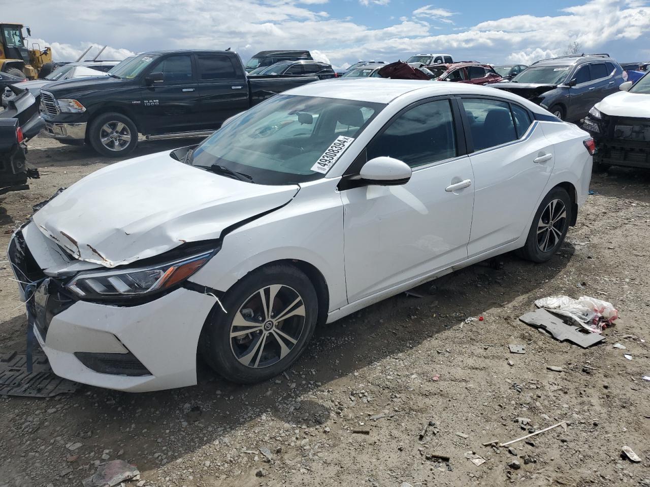 nissan sentra 2020 3n1ab8cv4ly238628