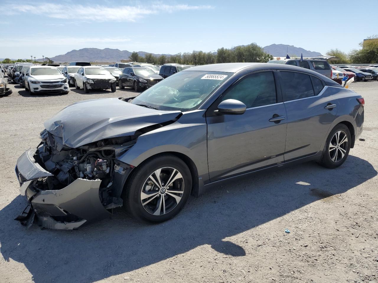 nissan sentra sv 2021 3n1ab8cv4my205842