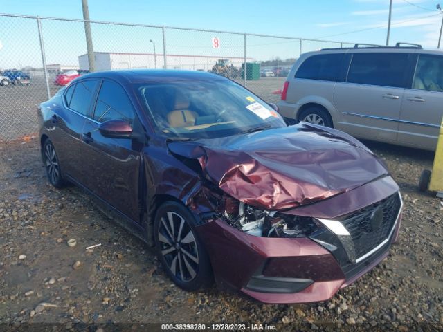 nissan sentra 2022 3n1ab8cv4ny221282