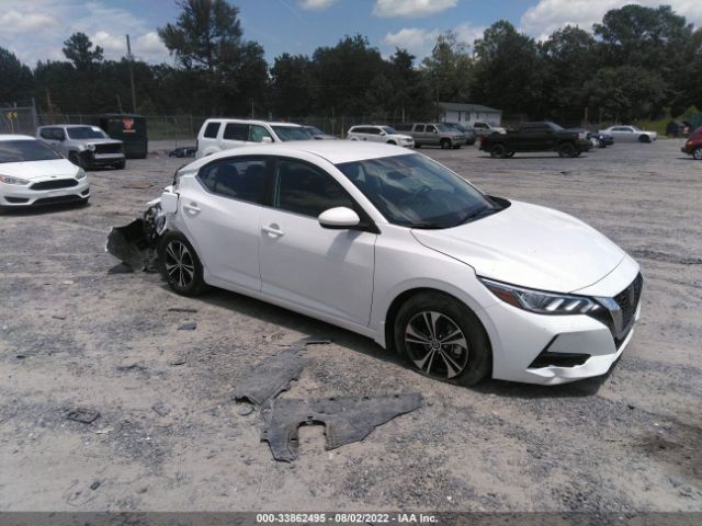 nissan sentra 2022 3n1ab8cv4ny230452