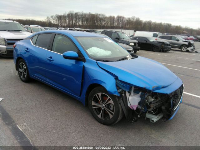 nissan sentra 2022 3n1ab8cv4ny250605