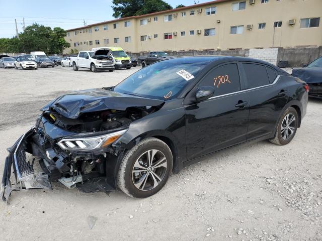 nissan sentra sv 2022 3n1ab8cv4ny254685