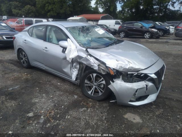 nissan sentra 2022 3n1ab8cv4ny284138