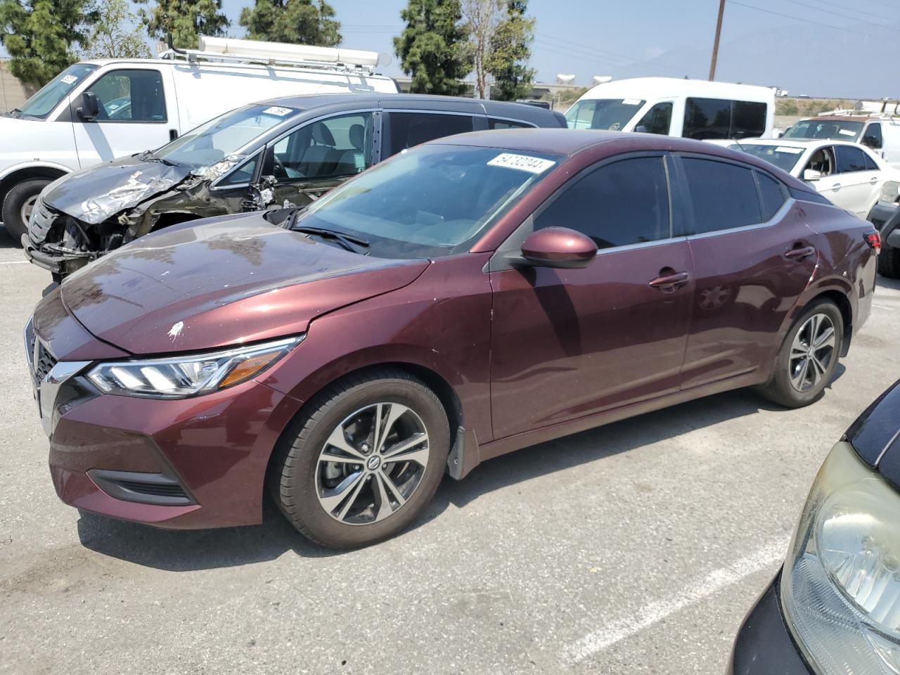 nissan sentra 2022 3n1ab8cv4ny295835