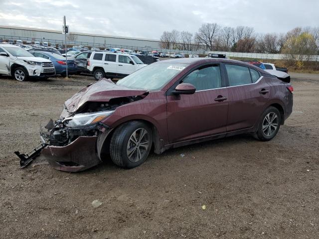 nissan sentra sv 2022 3n1ab8cv4ny296872