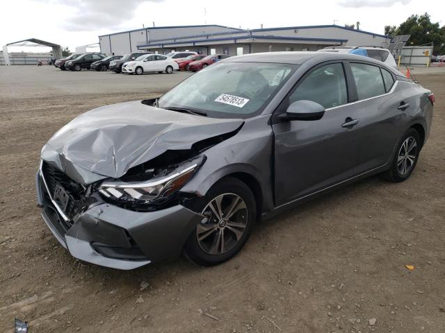 nissan sentra sv 2022 3n1ab8cv4ny320443