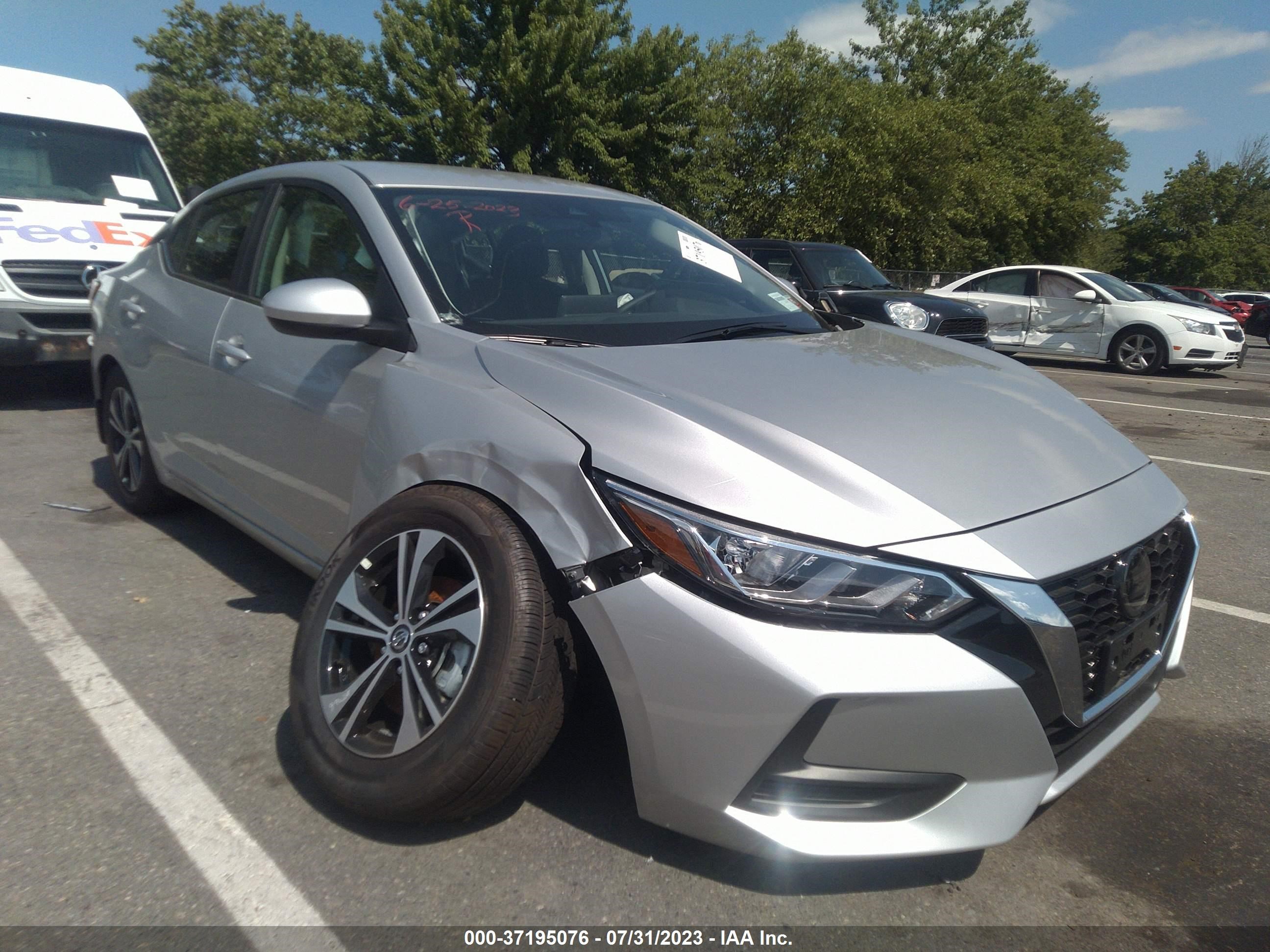 nissan sentra 2023 3n1ab8cv4py272946