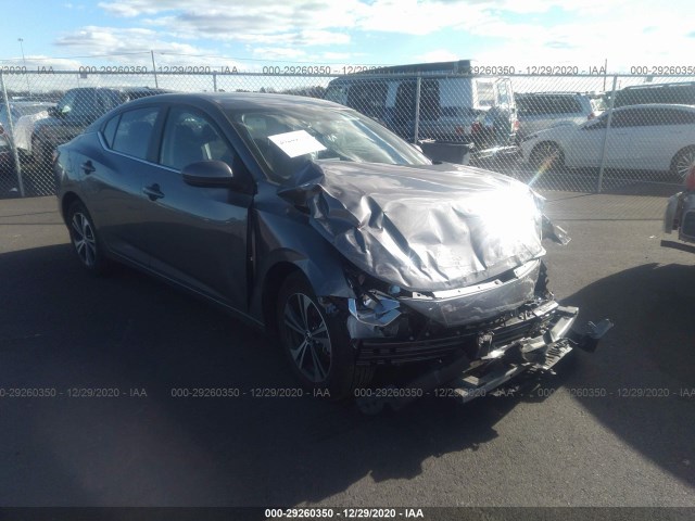 nissan sentra 2020 3n1ab8cv5ly250383