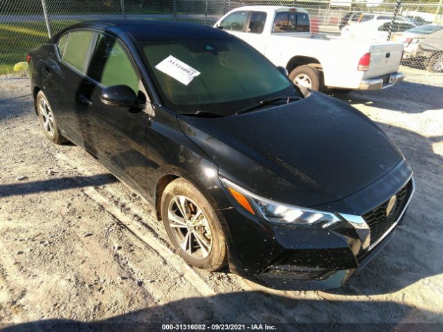 nissan sentra 2020 3n1ab8cv5ly303518