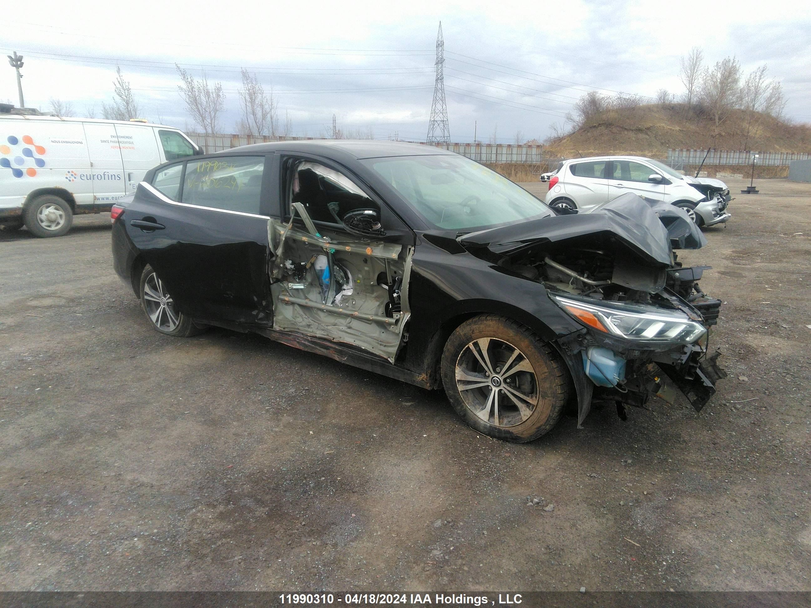 nissan sentra 2021 3n1ab8cv5my206241