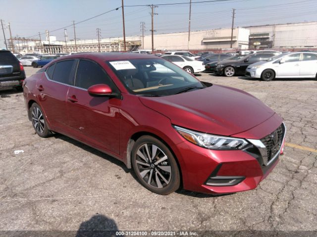 nissan sentra 2021 3n1ab8cv5my289489