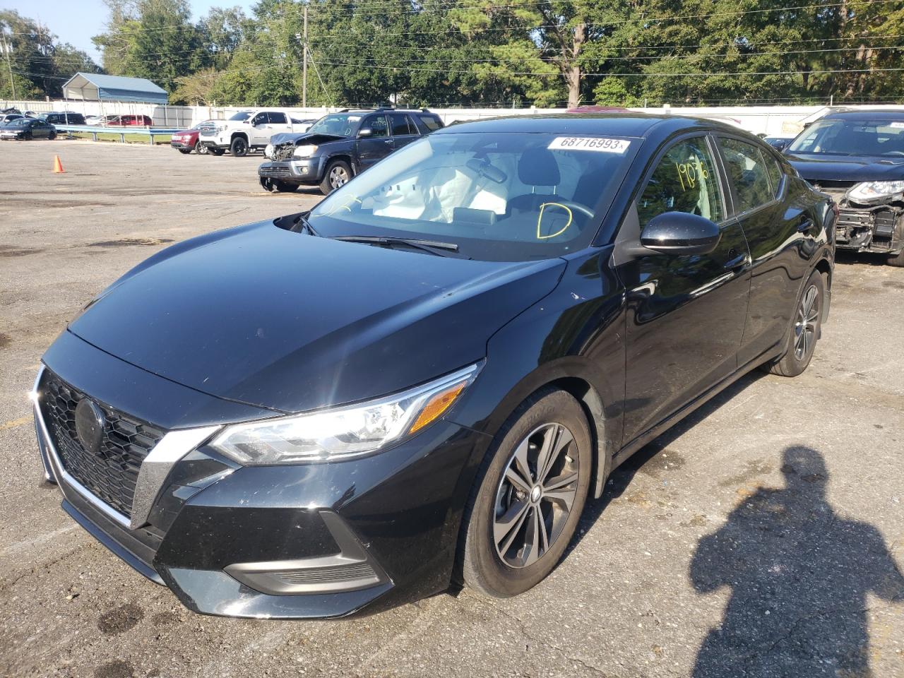 nissan sentra 2021 3n1ab8cv5my309711