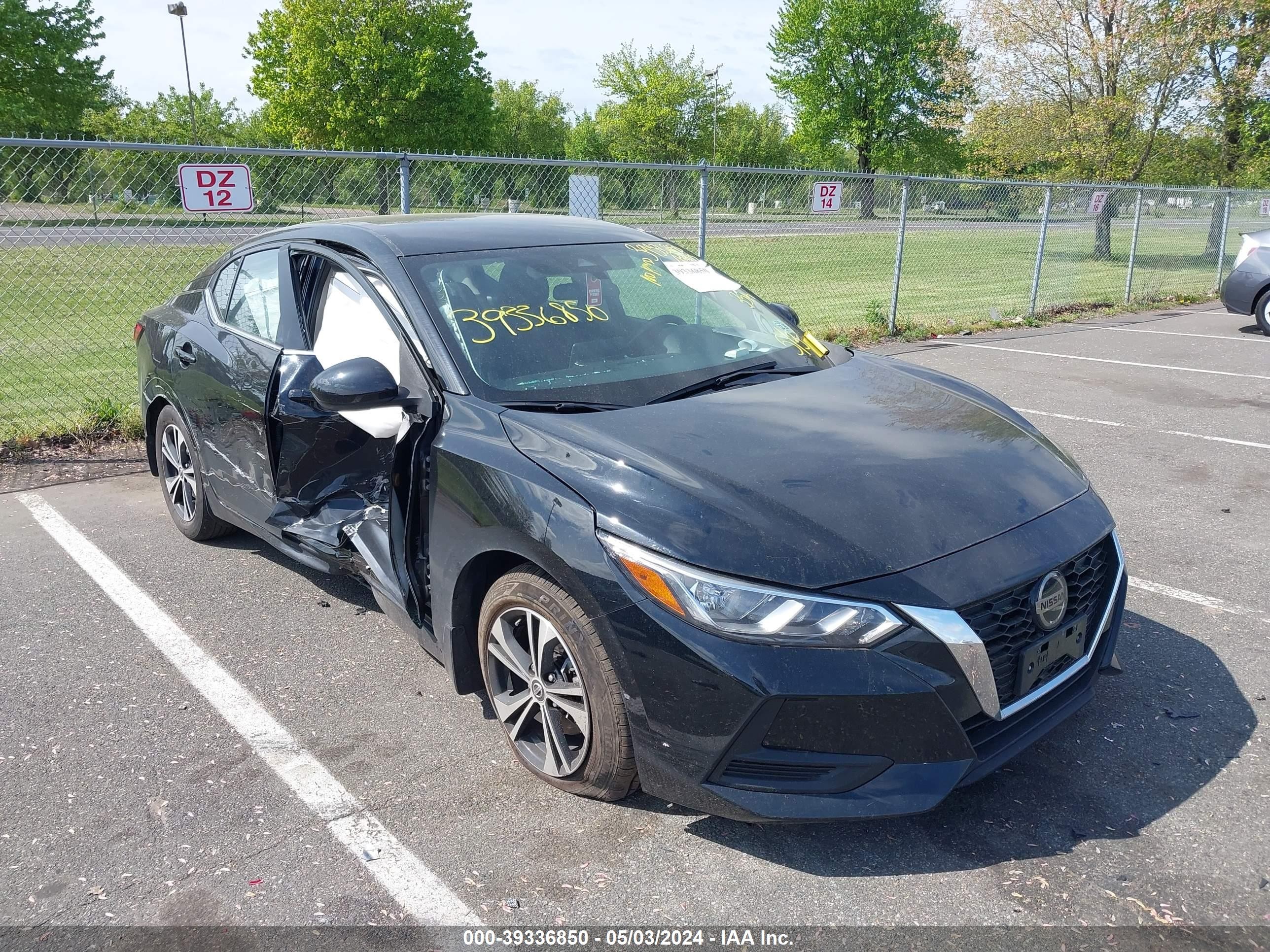 nissan sentra 2022 3n1ab8cv5ny205950