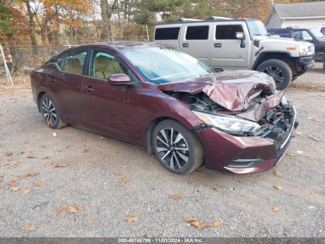 nissan sentra 2022 3n1ab8cv5ny221372