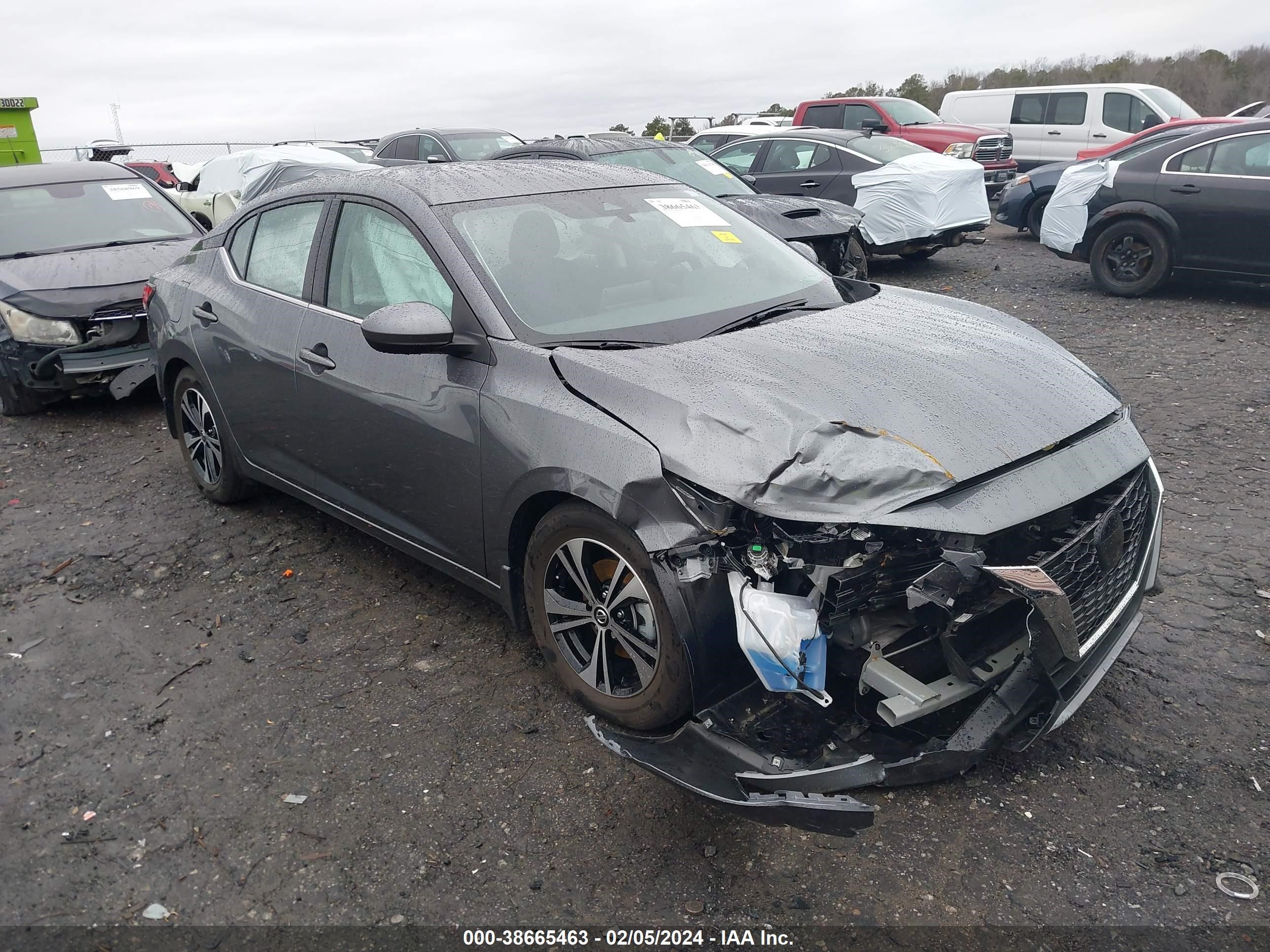 nissan sentra 2022 3n1ab8cv5ny289672