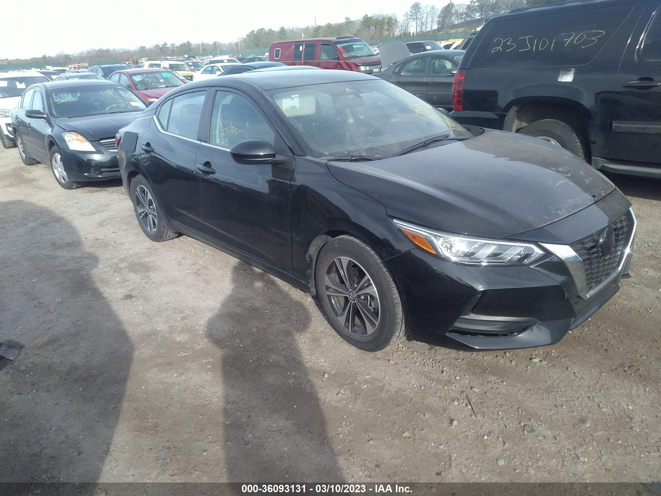 nissan sentra 2022 3n1ab8cv5ny289834