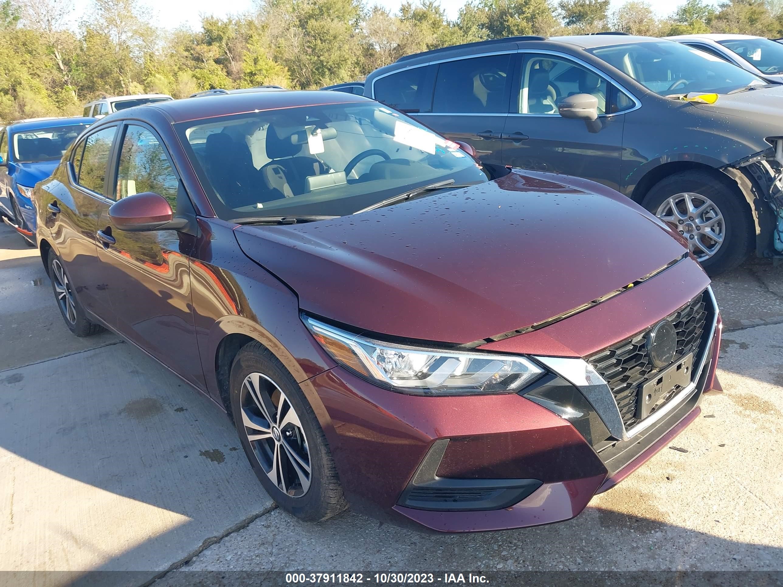 nissan sentra 2022 3n1ab8cv5ny291857