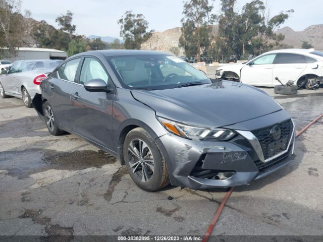 nissan sentra 2022 3n1ab8cv5ny294211