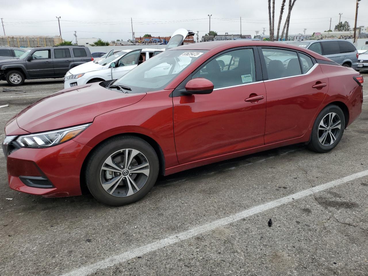 nissan sentra 2022 3n1ab8cv5ny321259