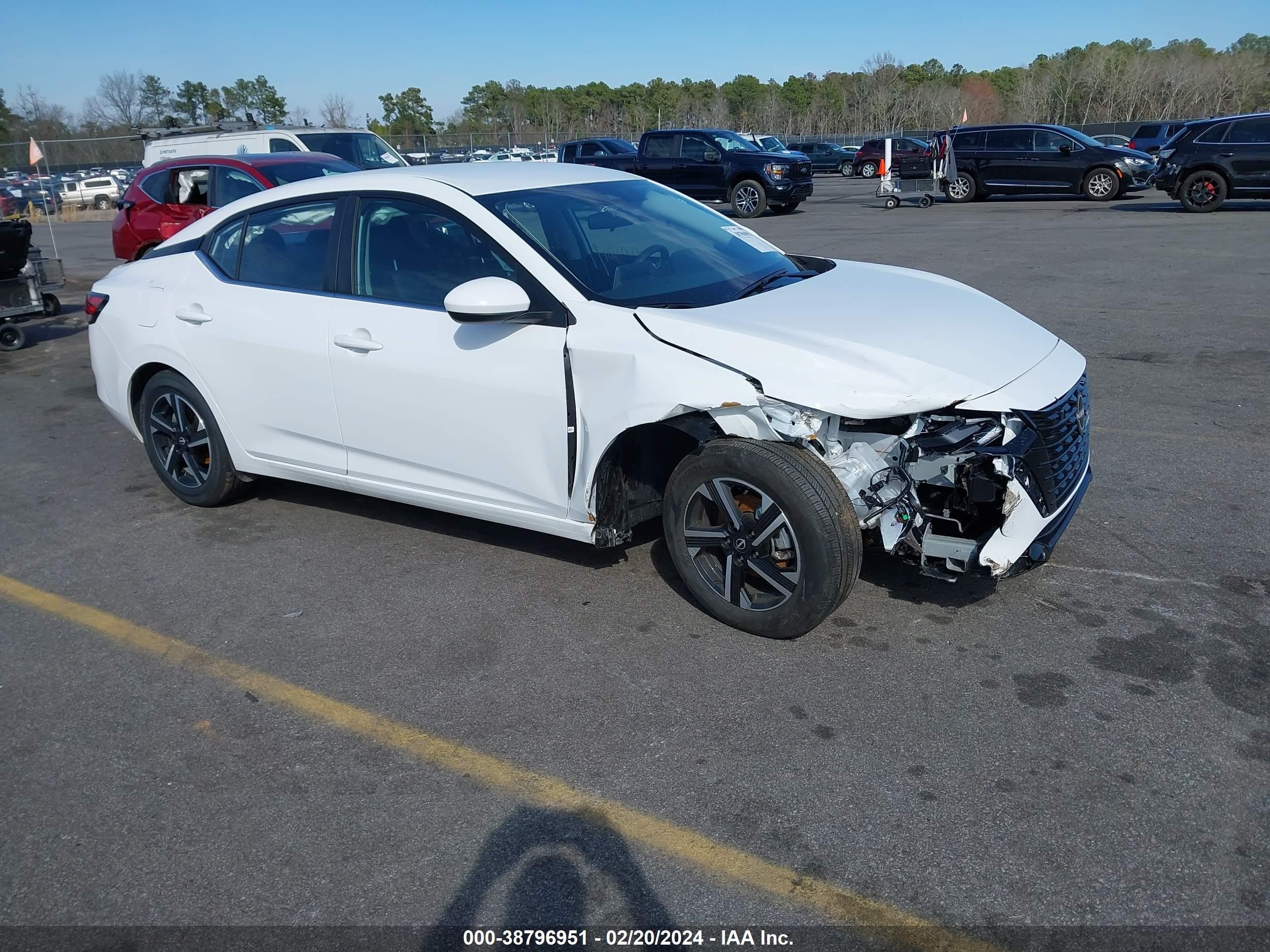 nissan sentra 2024 3n1ab8cv5ry219580