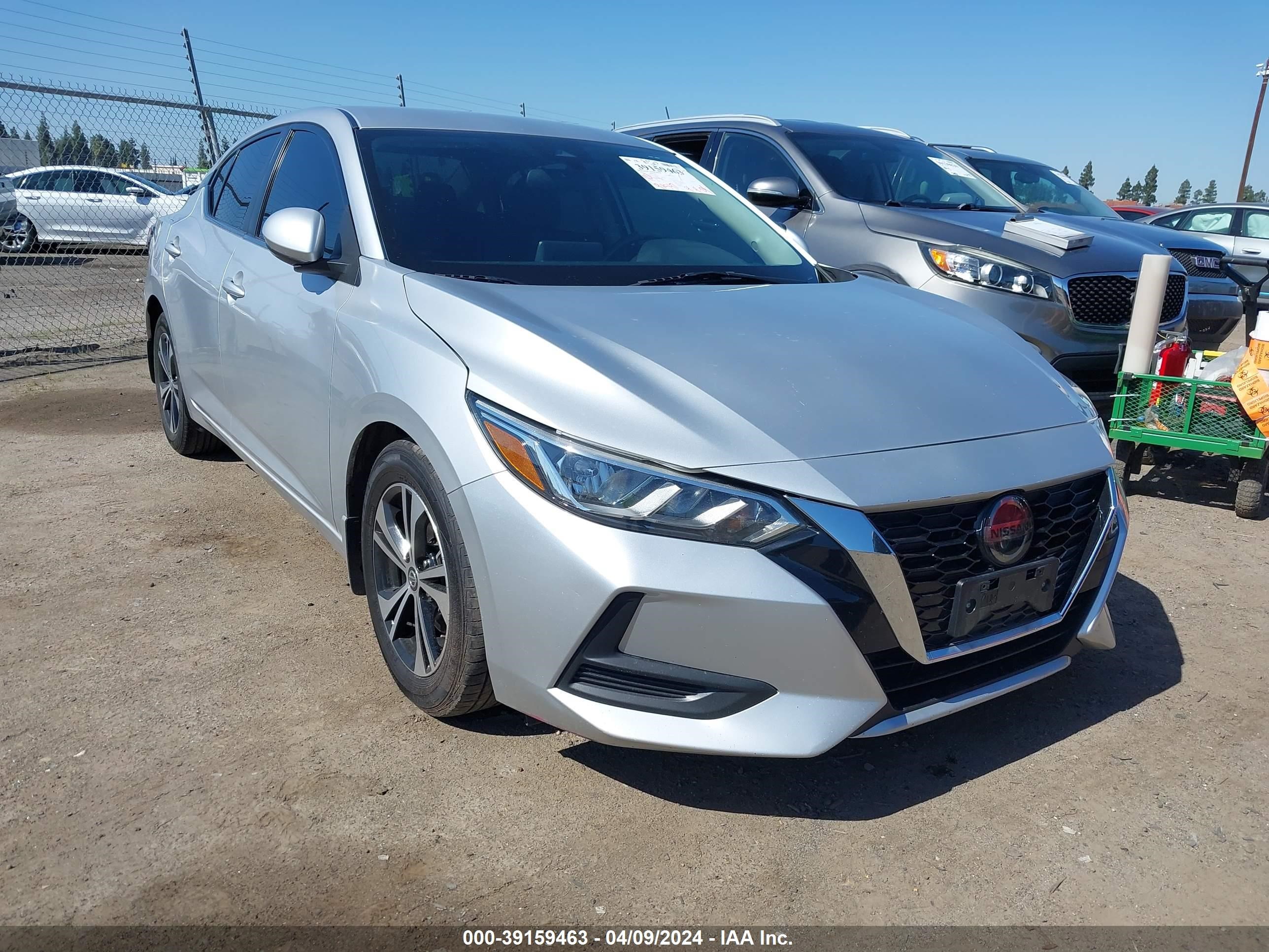 nissan sentra 2020 3n1ab8cv6ly218459