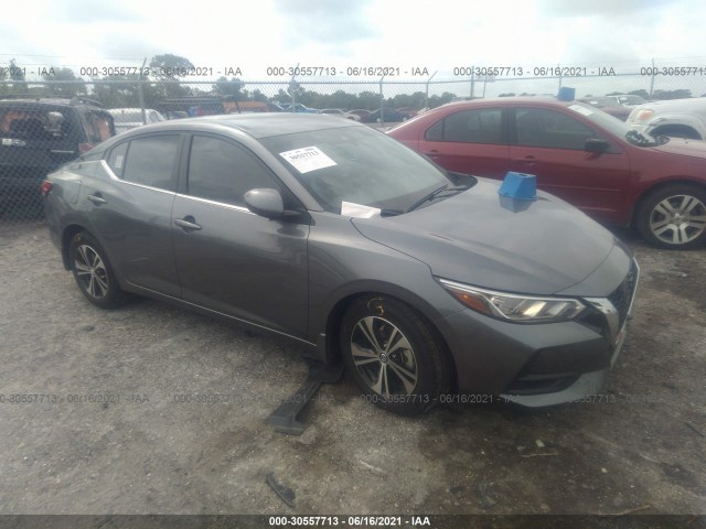 nissan sentra 2020 3n1ab8cv6ly265880