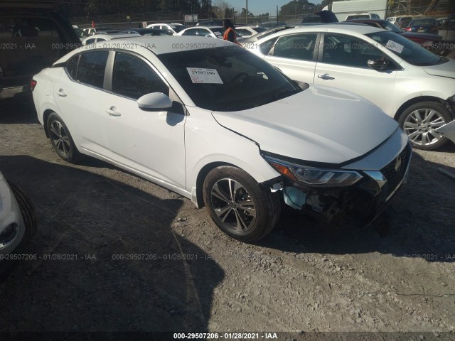 nissan sentra 2020 3n1ab8cv6ly275244