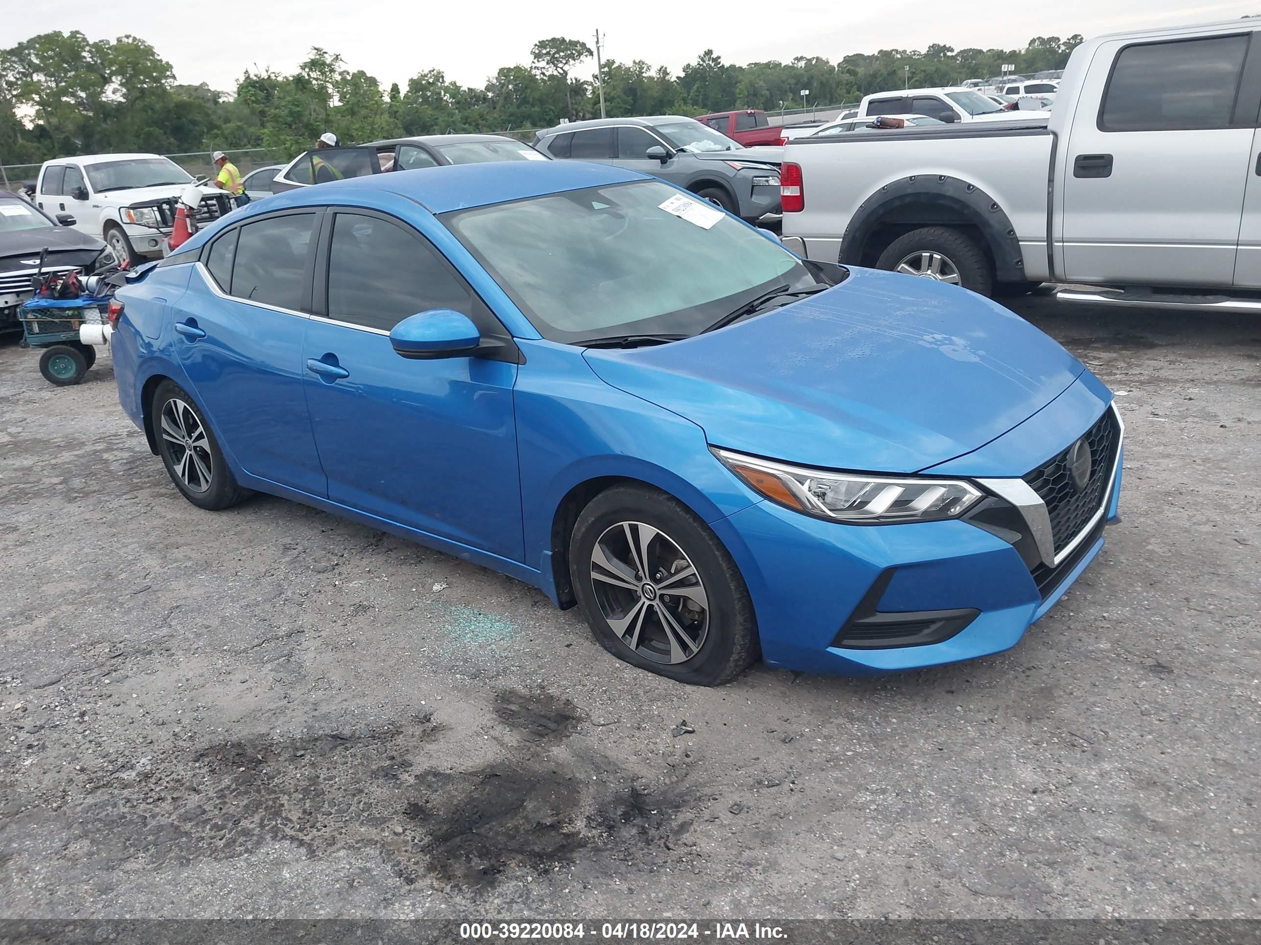 nissan sentra 2020 3n1ab8cv6ly291234