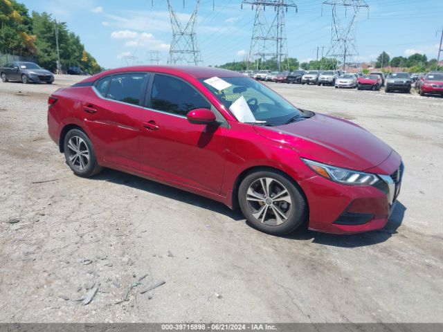 nissan sentra 2021 3n1ab8cv6my207186