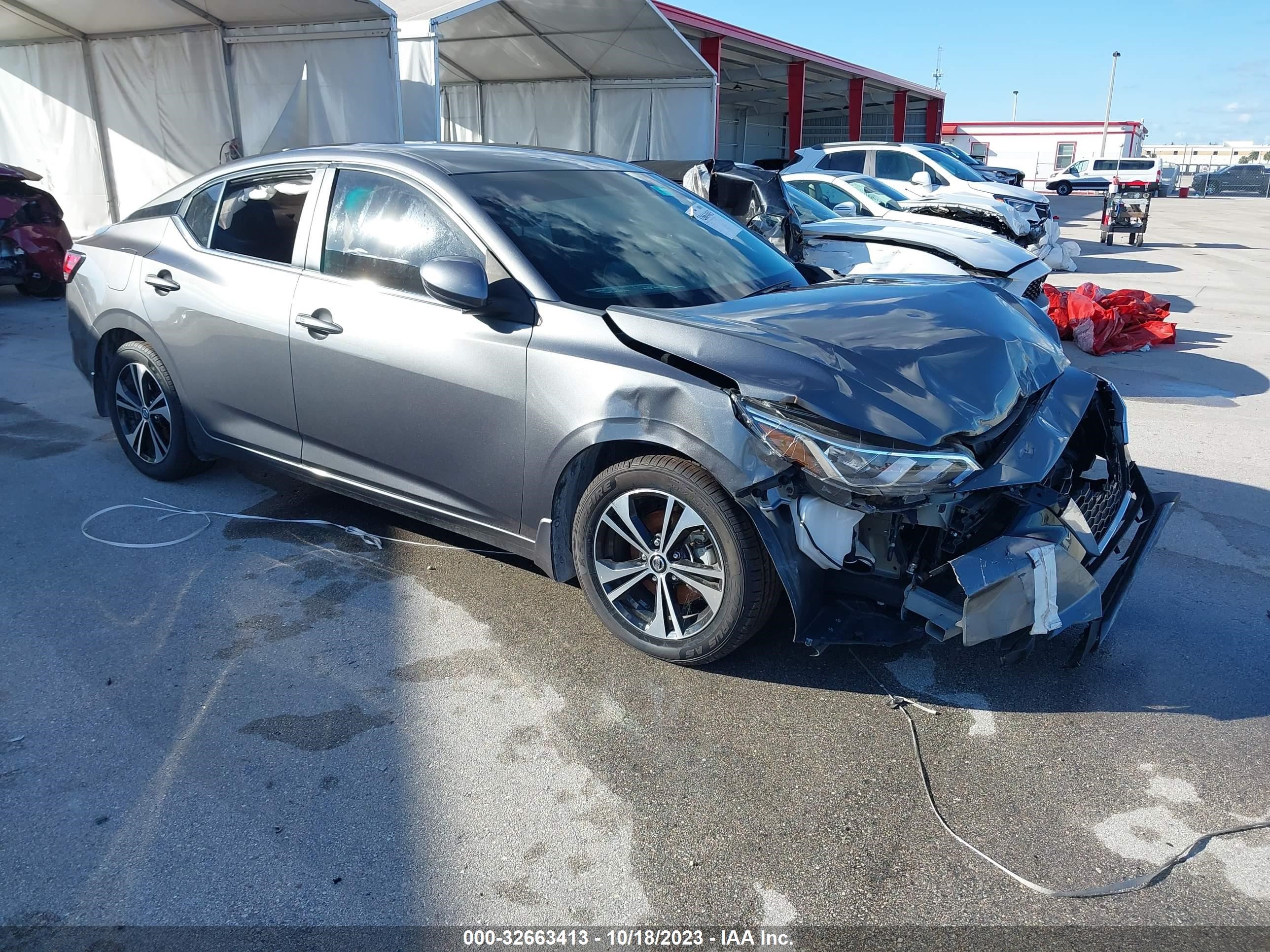 nissan sentra 2021 3n1ab8cv6my259661