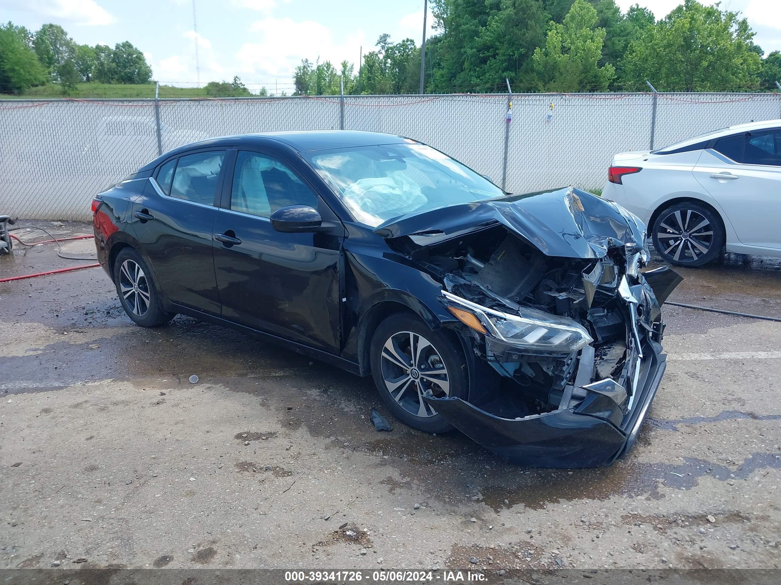 nissan sentra 2021 3n1ab8cv6my262432