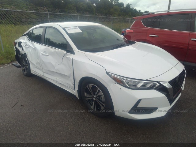 nissan sentra 2021 3n1ab8cv6my277982