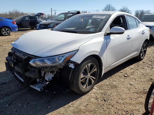 nissan sentra sv 2022 3n1ab8cv6ny208100