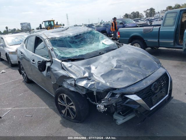 nissan sentra 2022 3n1ab8cv6ny235930