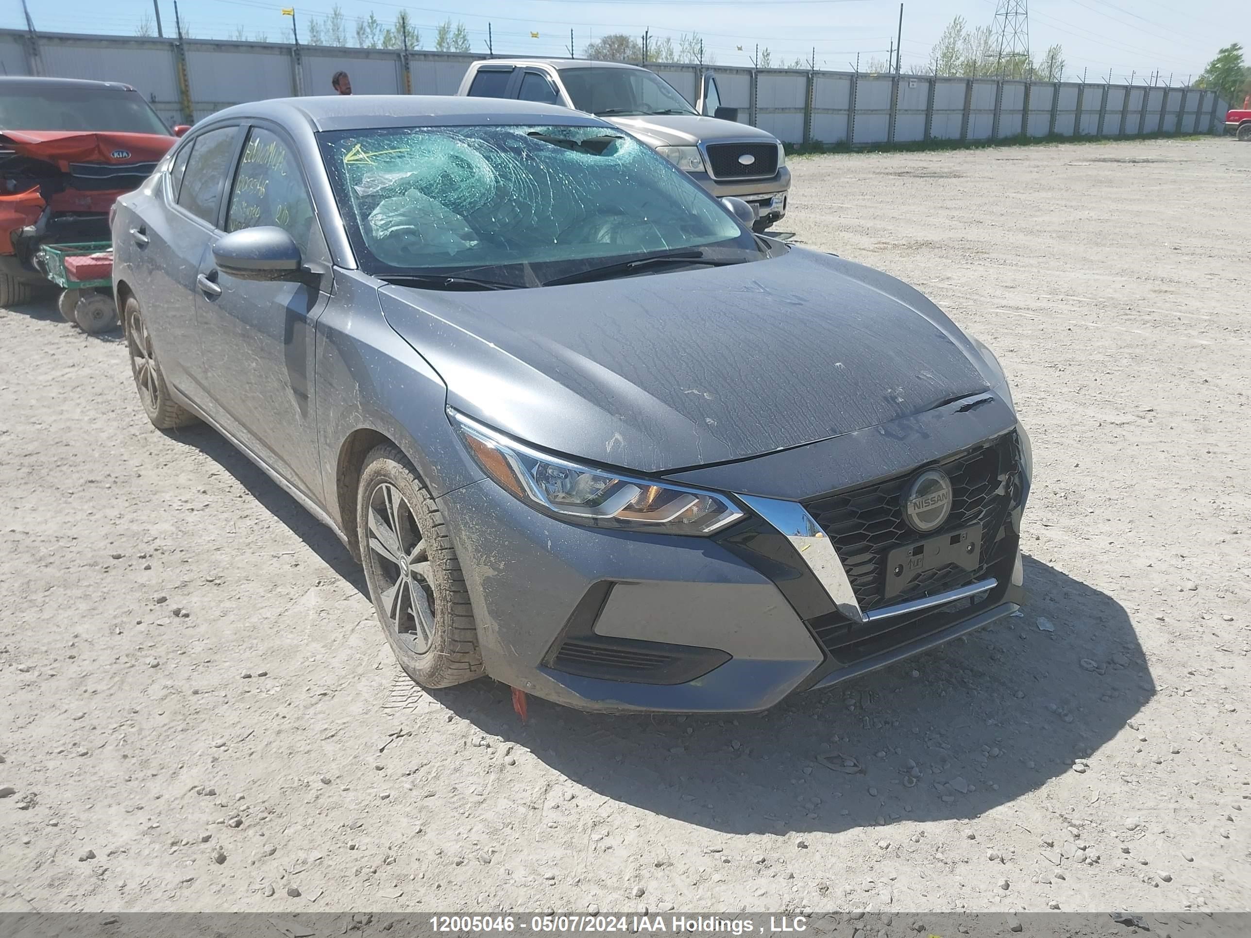 nissan sentra 2022 3n1ab8cv6ny266837