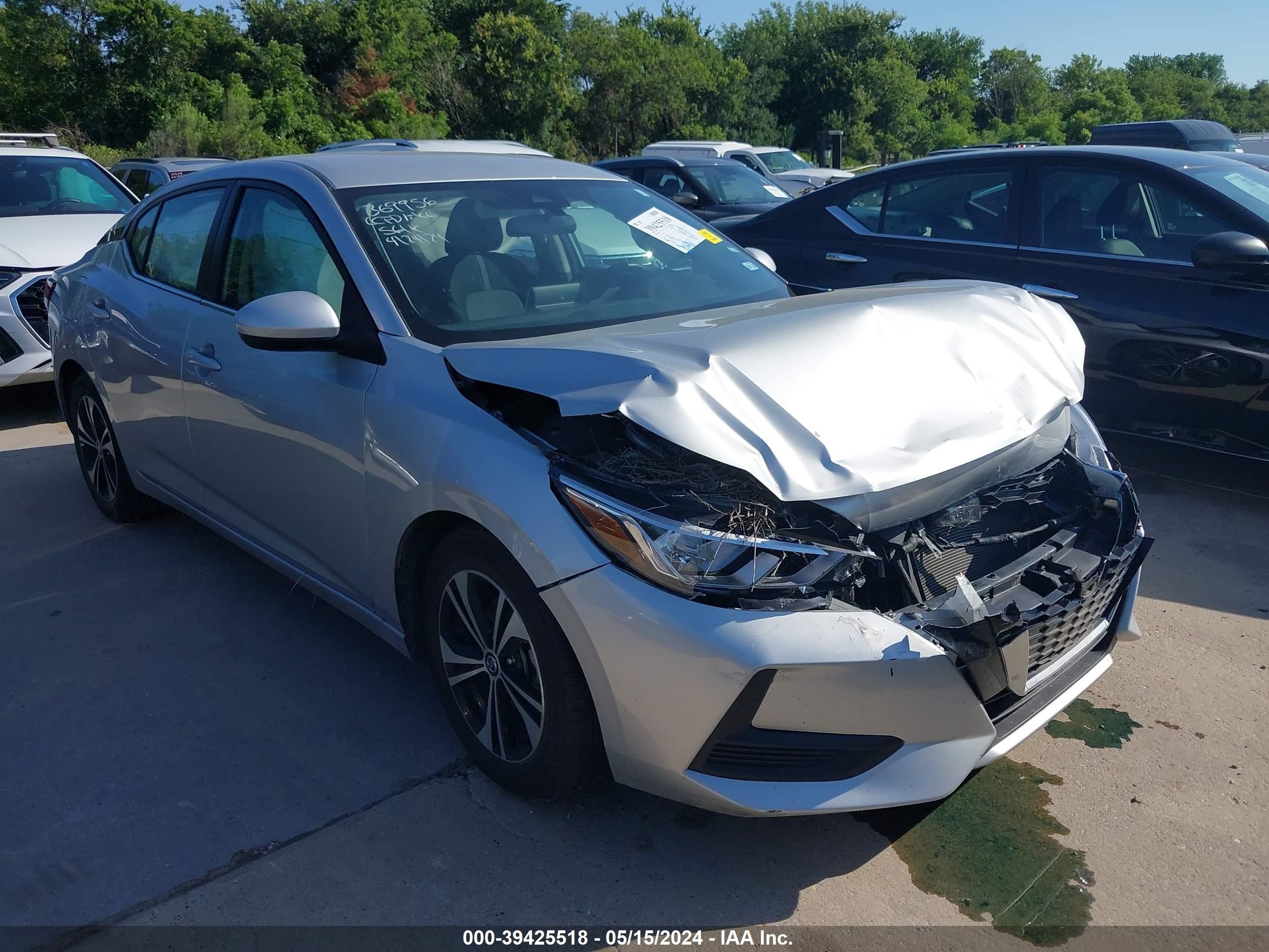 nissan sentra 2022 3n1ab8cv6ny290300