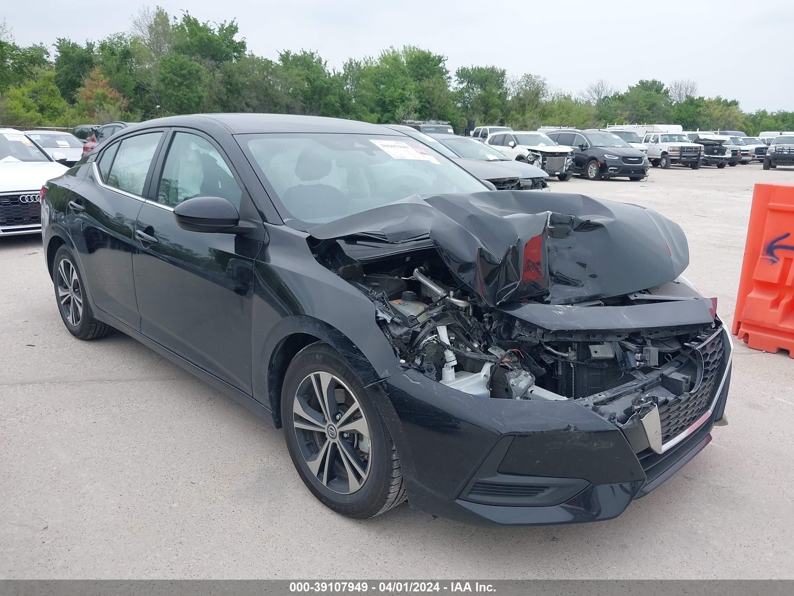 nissan sentra 2023 3n1ab8cv6py248115