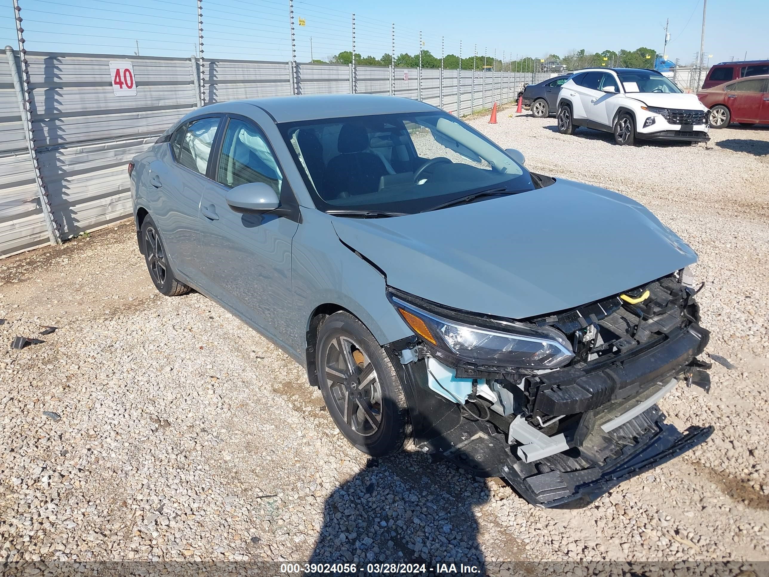 nissan sentra 2024 3n1ab8cv6ry202240