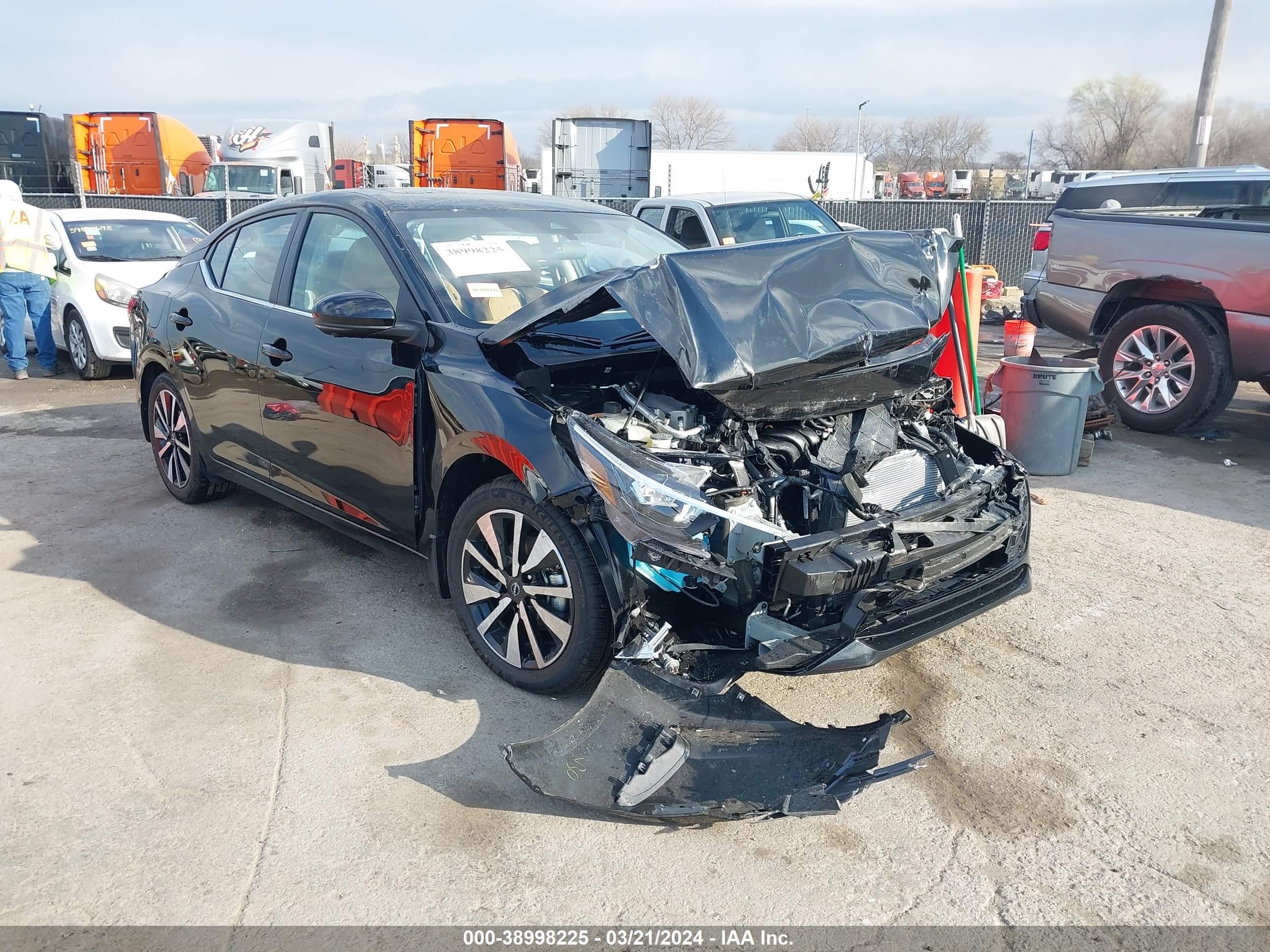 nissan sentra 2024 3n1ab8cv6ry213965